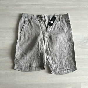 NWT The Men’s Store Bloomingdale’s linen shorts size 30